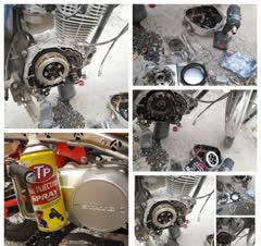 تعمیرات تخصصی موتور سیکلت وپنچر گیری سیار