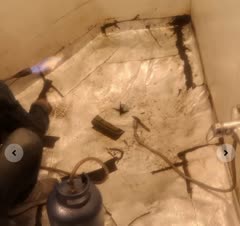 رفع نم حمام و سرویس توالت