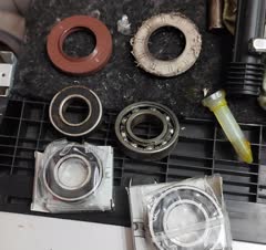 تعویض بلبرینگ و کاسه نمد