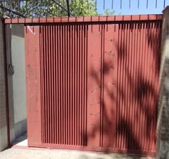 نقاشی درب پنجره ساختمان