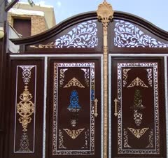 نقاشی درب منزل