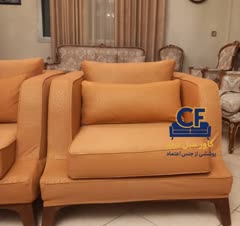 کاور پارچه ای با پارچه کرپ