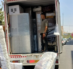 اثاث کشی بسته بندی حرفه جابه جای کارگر خالی ماشین خالی وانت بار کامیون