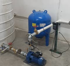 نصب پمپ آب به همراه نصب مخزن