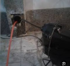 رفع گرفتگی لوله فاضلاب اصلی ساختمان ازدریچه بازدید