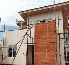 اجرای رنگ فانتزی نمای ساختمان