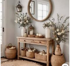 کنسول و آینه