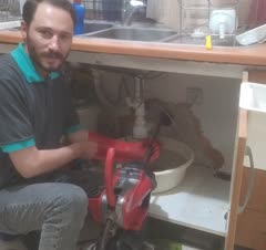 سینک ظرفشویی، لوله چدنی