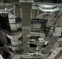 ساخت انواع کانال های تهویه وفلکسی