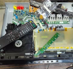تعمیر دستگاه های dvr و dvd