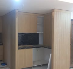 اجرای نقاشی پلی اورتان کابینت
