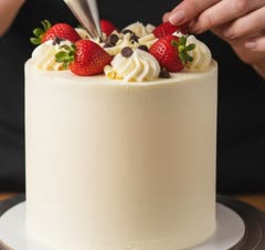 کیک خامه ای