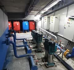 نصب بوستر پمپ مجتمع ارمغان (کوهک)