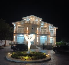 طراحی و نصب نورپردازی نمای ساختمان