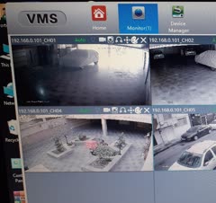 عیب یابی و تعمیرات ۸ عدد دوربین مداربسته آنالوگ