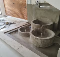 اجرای میکروسمنت آبنما