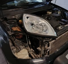 رفع زردی چراغ خودرو x33