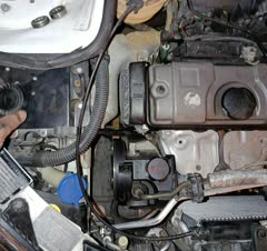 تعویض هرز گرد تسمه دینام ۲۰۶