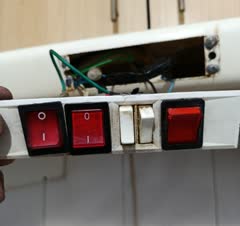 تعویض کلید های پنل هود بیکث دوموتوره