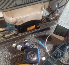 شستشو و تعویض موتور یخچال