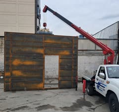 جرثقیل وبالابر نیسانی دکل بلند