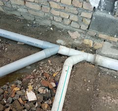 اضافه کردن انشعاب لوله کشی فاضلاب