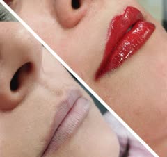 شیلدینگ لب با ماندگاری بالای 1 سال و بهترین کیفیت، کاملأ بدون درد