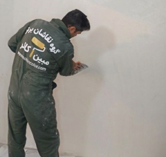 نقاشی ساختمان حرفه‌ای + اجرای تخصصی میکروسمنت و پتینه‌کاری