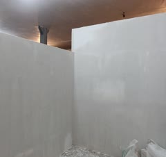 گچکاری ساختمان دیوار آماده گچی