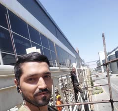 نصب داربست در پالایشگاه غلات زر