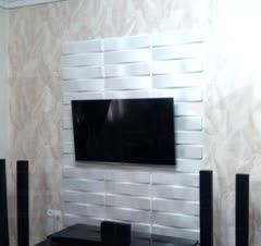 طراحی و اجرایه نمایه پشت تلوزیون