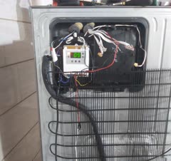 نصب برد مادر و تبدیل موتور اینورتر به معمولی به همراه شارژو گاز