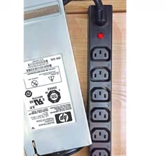 نصب PDU و Extension bars درون رک HP اصلی