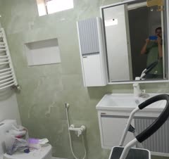 نصب شیرالات و حوله خشک کن و اینه باکس