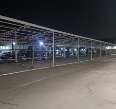 نصب 8 دهنه رول اپ پلی کربنات برای نمایندگی مرکزی تویوتا (لکسوس)