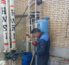 نگهداری موتور خانه دانشگاه اصفهان