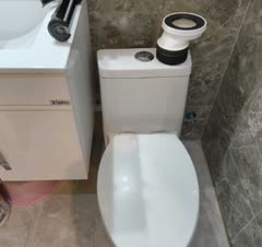 سیمون بولیوار.رفع نم و کمی جابجای توالت فرنگی بدون کنده کاری