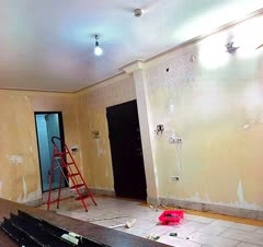 تخریب کاقز دیواری و زیرسازی ورنگ کاری