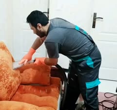 مبلشویی تخصصی، سمپاشی