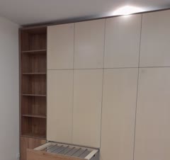 کمد با یراق جا شلوار دورنگ