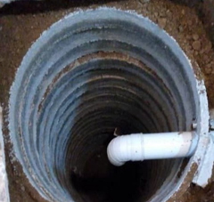 بازسازی،ایمن سازی چاه کهنه ریزشی