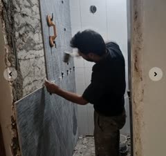 باز سازی سرویس اعم از تخربب و عایق بندی کف و کاشی و سرامیک مجدد صفر تا صد کار
