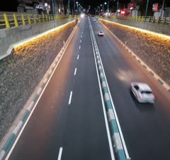 نمونه اجرای خط کشی محوری