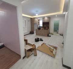 بازسازی خانه و طراحی و ساخت کابینت آشپزخانه