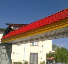 اجرای سقف شیروانی شکیل و مقاوم