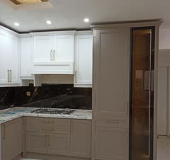 اجرای کابینت نئوکلاسیک