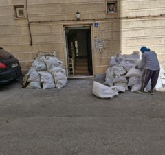 حمل نخاله