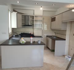 رنگ ماشین روی کابینت