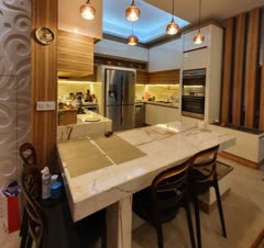 طراحی اجراونصب کابینت آشپزخانه کمددیواری