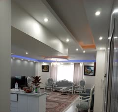 نصب هالوژن سقفی و نور پردازی معمولی